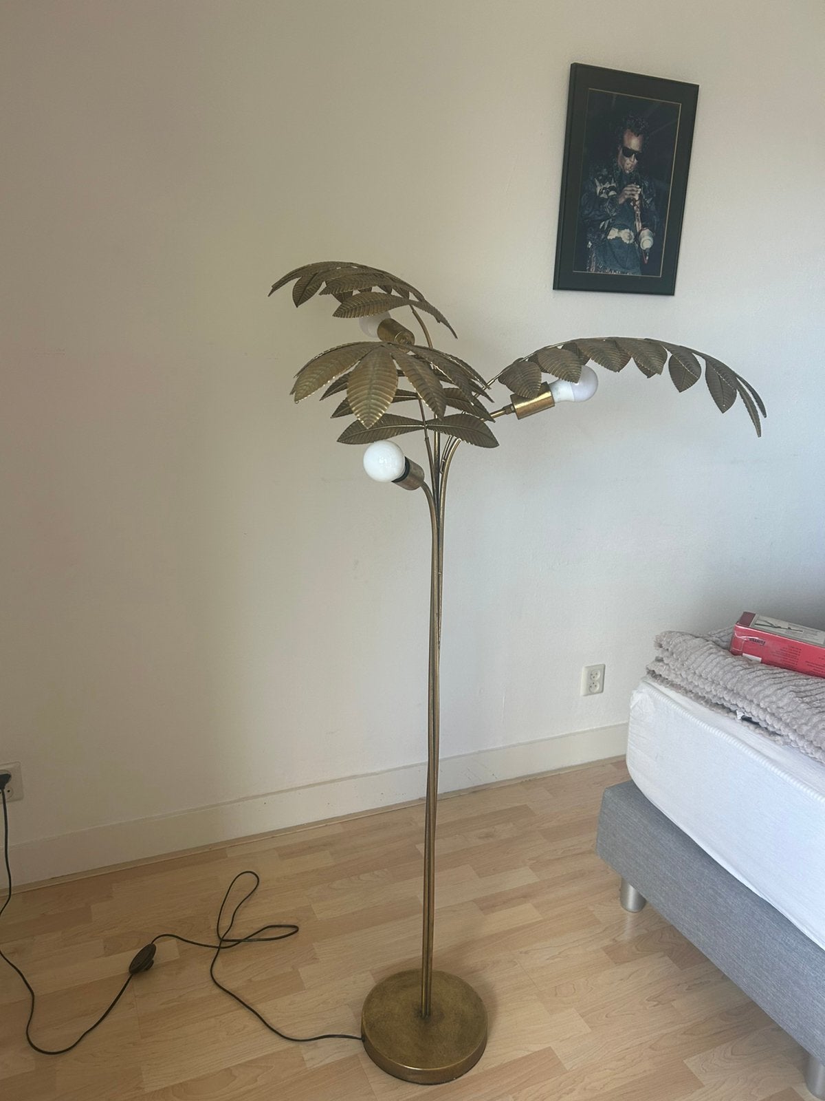 Palm lamp, Ophalen, Zo goed als nieuw, E27 (groot)
