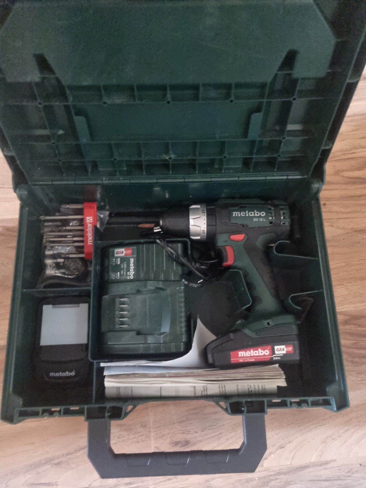 Metabo BS 18 L Boor-/Schroefmachine met 2 accu's en lader