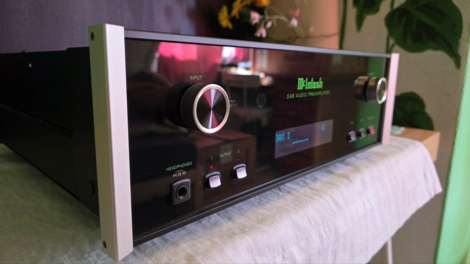 Mcintosh C49 voorversterker, Ophalen, Zo goed als nieuw, Minder dan 60 watt, Overige merken