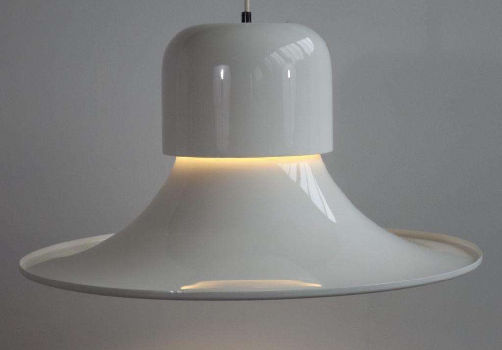 Hanglamp The hat Stilnovo Italy Joe Colombo lamp vintage, Huis en Inrichting, Ophalen of Verzenden, Nvt, Minder dan 50 cm, Nvt