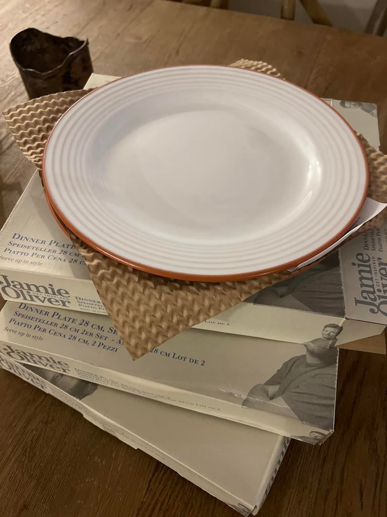 Jamie Oliver Borden set - 6 stuks, Ø 28 cm, Nieuw, Ophalen of Verzenden, Nieuw, Bord(en)