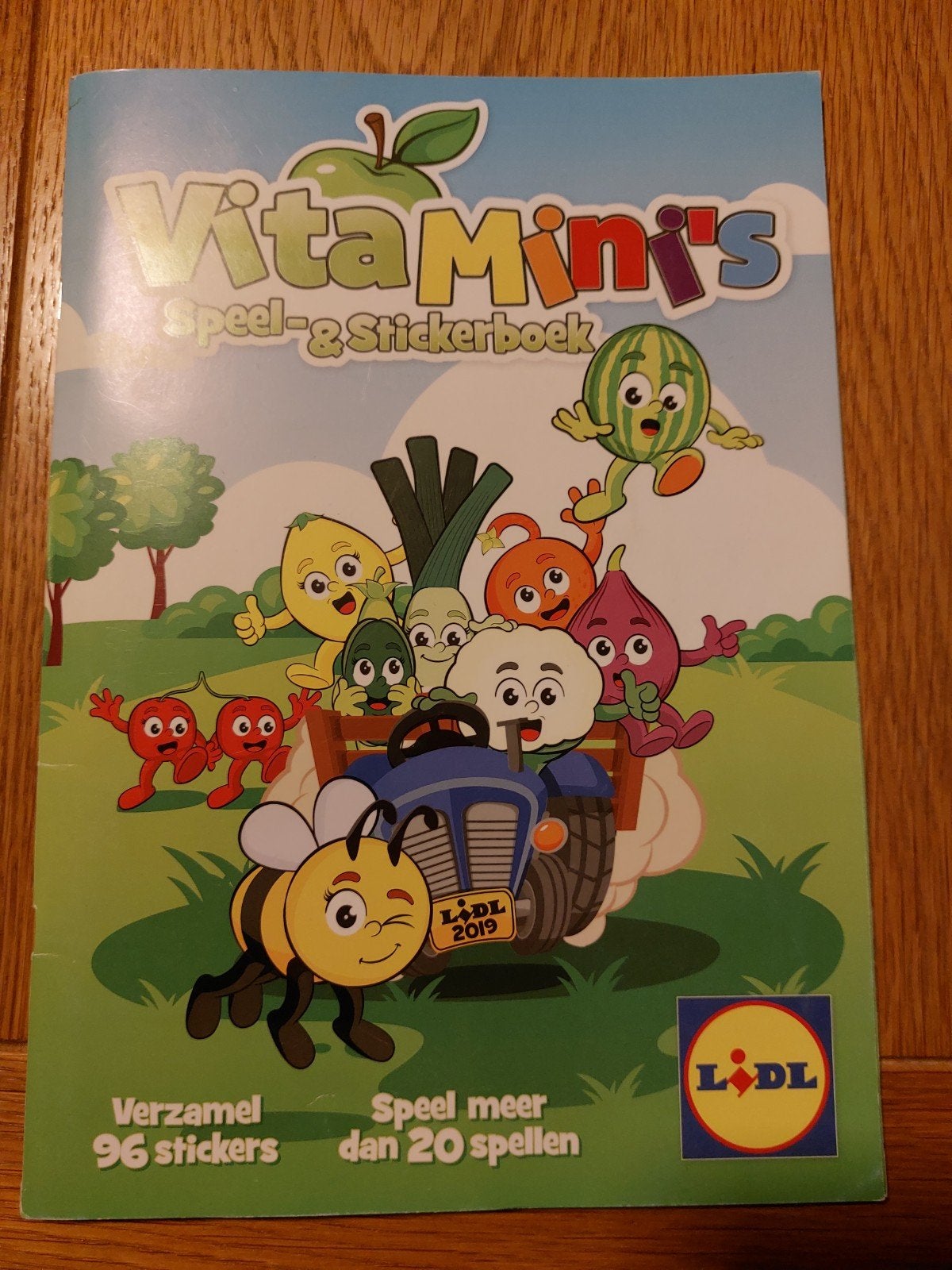 Lidl Vita Mini's Speel- & Stickerboek 2019, Lidl, Ophalen of Verzenden
