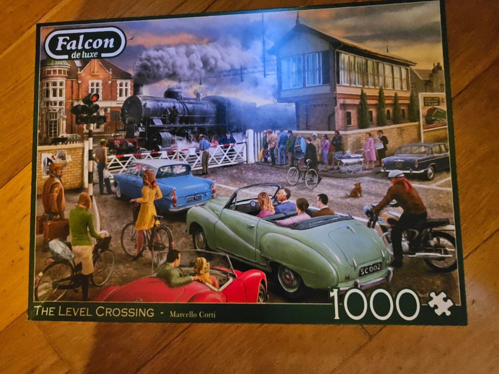 Falcon de Luxe Legpuzzel 'The Level Crossing' 1000 stukjes, Ophalen of Verzenden