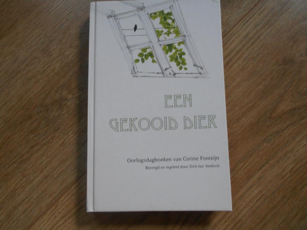 Dirk-Jan Verdonk Een gekooid dier, Ophalen of Verzenden, Tweede Wereldoorlog, Zo goed als nieuw, Overige onderwerpen