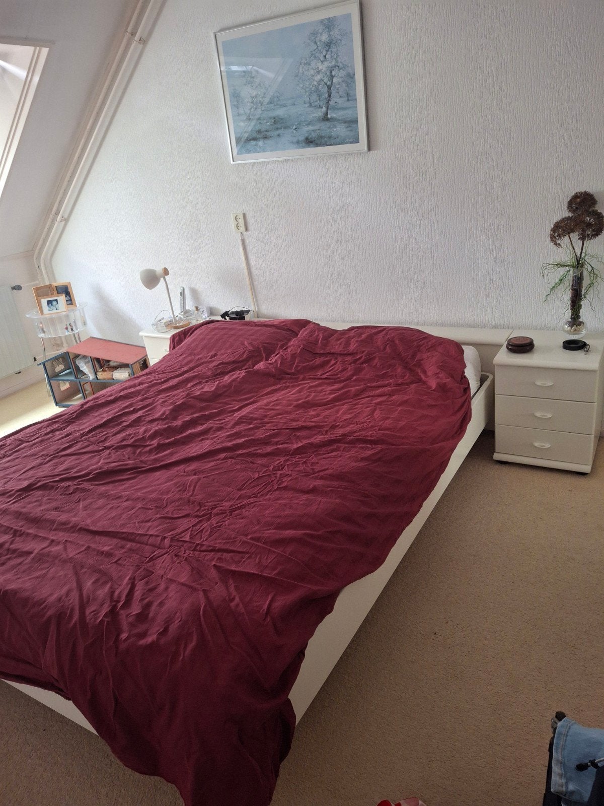 Gratis bed 160x200, Gebruikt, Tweepersoons, Ophalen of Verzenden, 160 cm