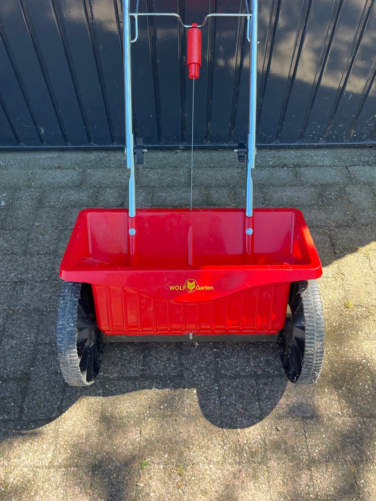 Wolf-Garten Strooiwagen - Perfect voor Zaad en Mest, Ophalen, Gebruikt