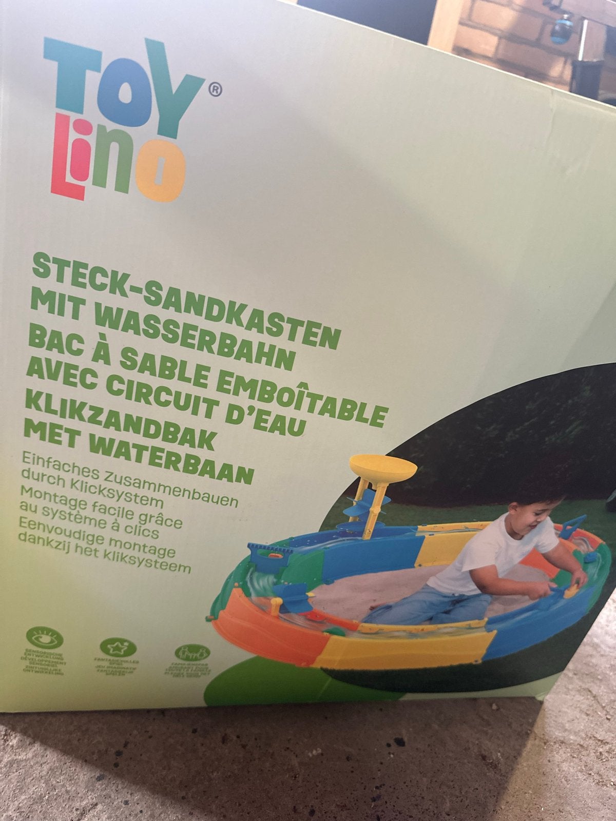 Toylino Zandbak met Waterbaan - Nieuw in doos, Ophalen, Nieuw