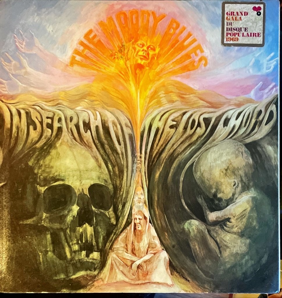 The Moody Blues - In search of the lost chord - Deram / UK, Cd's en Dvd's, Vinyl | Rock, Inclusief binnenhoes, LP, Gebruikt, Ophalen of Verzenden