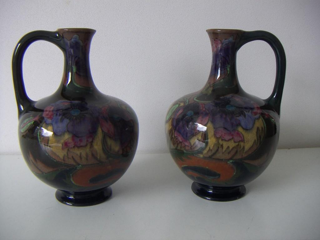 Zuid Holland Gouda plateel keramiek kannen jr.ca.1905., Antiek en Kunst, Ophalen of Verzenden