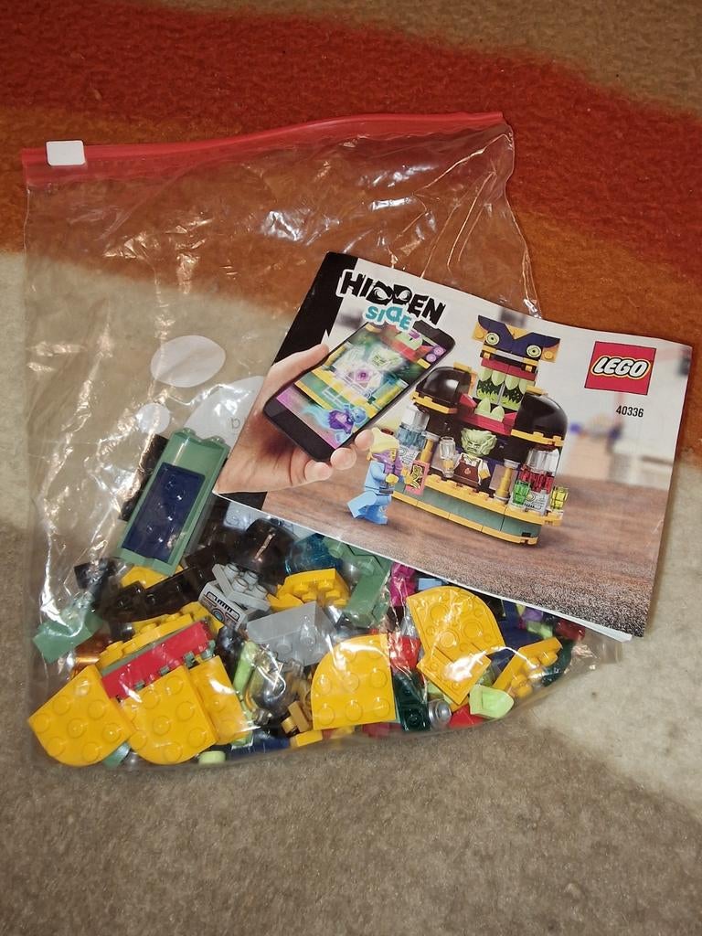 Lego Hidden Side 40336 - Newbury Juice Bar, Ophalen of Verzenden, Gebruikt, Complete set, Lego
