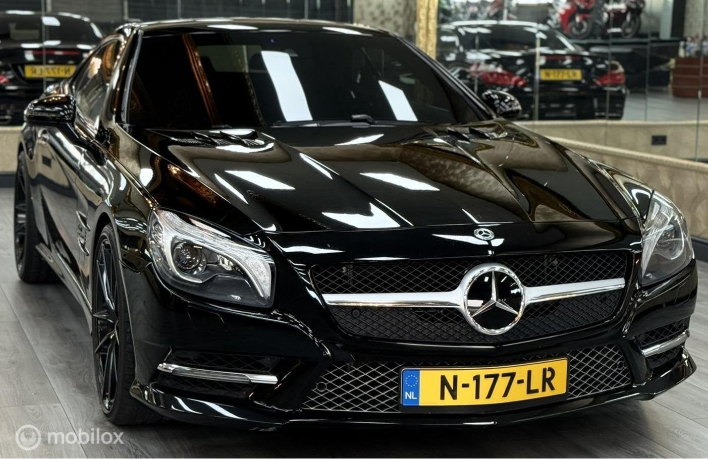Mercedes SL 550 AMG S63 Cabriolet met glazendak, Euro 5, Gebruikt, Automatische klimaatregeling, Cabriolet