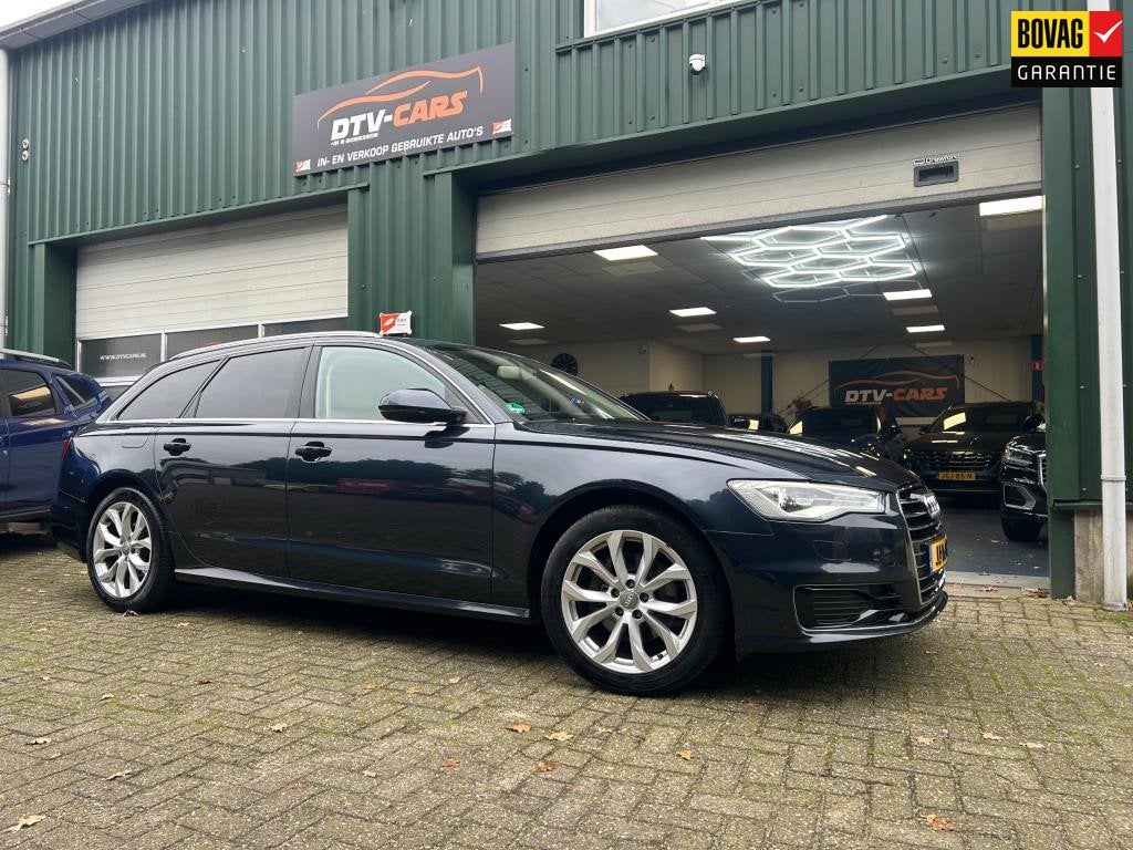 Audi A6 Avant 1.8 TFSI ultra Business Edition Leder Bose Cam, Blauw, 1600 kg, Navigatiesysteem, 1798 cc