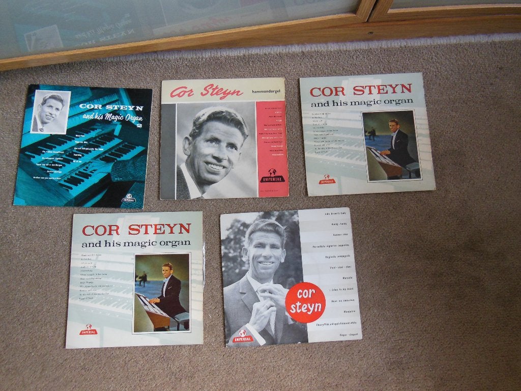 5 x COR STEYN  and his Magic Organ 1965/75, Ophalen of Verzenden, Gebruikt