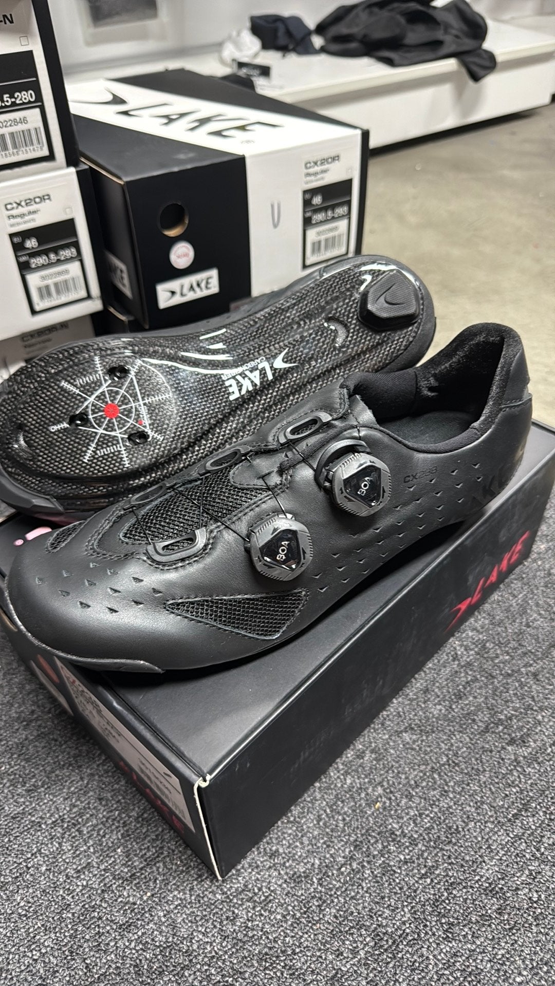 Lake cx238 wielerschoenen nieuw maat 44, Schoenen, Nieuw, Ophalen of Verzenden, N