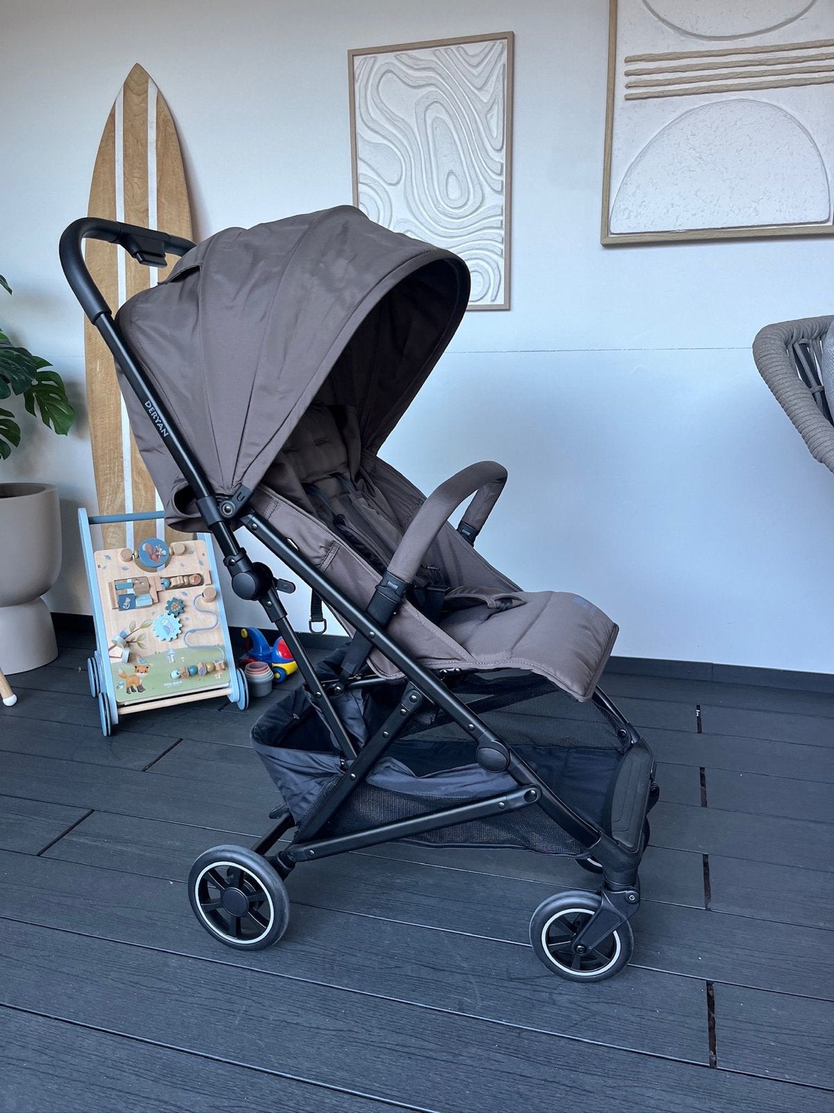 Deryan Buggy - Compact en Lichtgewicht, Kinderen en Baby's, Buggy's, Ophalen of Verzenden, Zo goed als nieuw, Overige merken, Verstelbare rugleuning