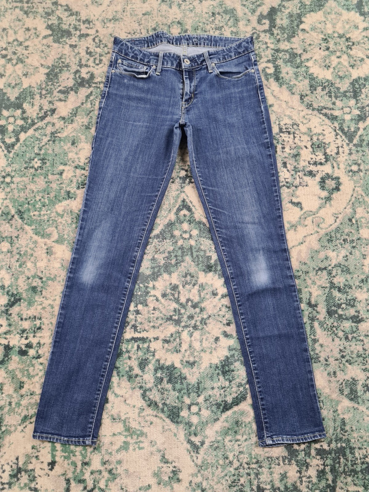 Levi’s denim curve skinny fit W29 L30 Tulsi2930 Low-rise, Blauw, Ophalen of Verzenden, W28 - W29 (confectie 36), Gedragen