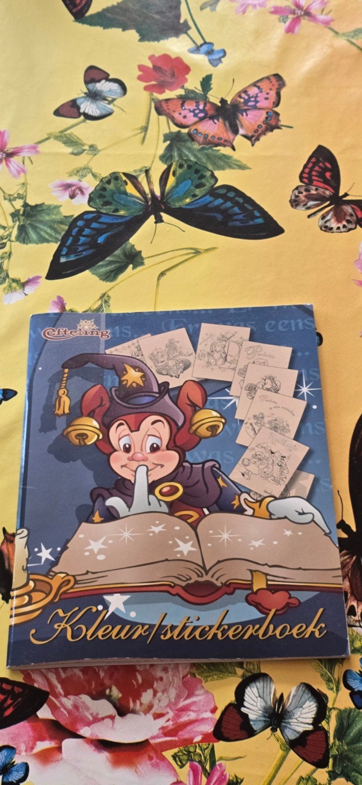 Efteling Kleur/Stickerboek met Prinses Pardijn, Ophalen of Verzenden, Gebruikt, Overige typen