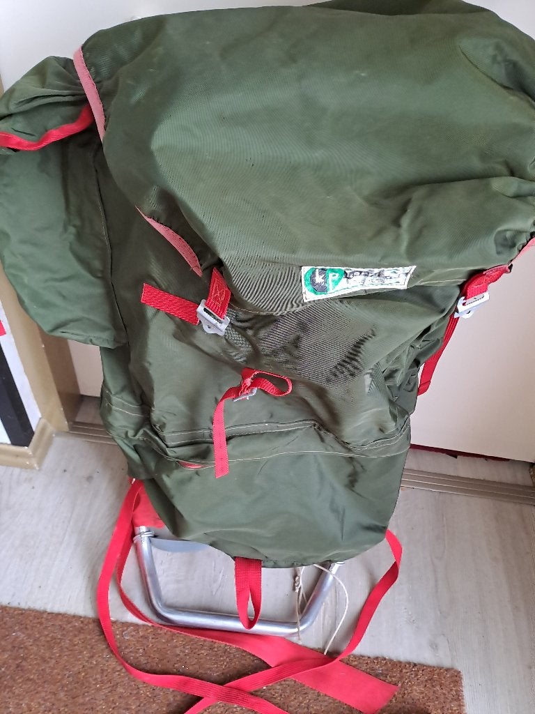 Back packer, Ophalen of Verzenden, Zo goed als nieuw, Groen, 30 cm of meer