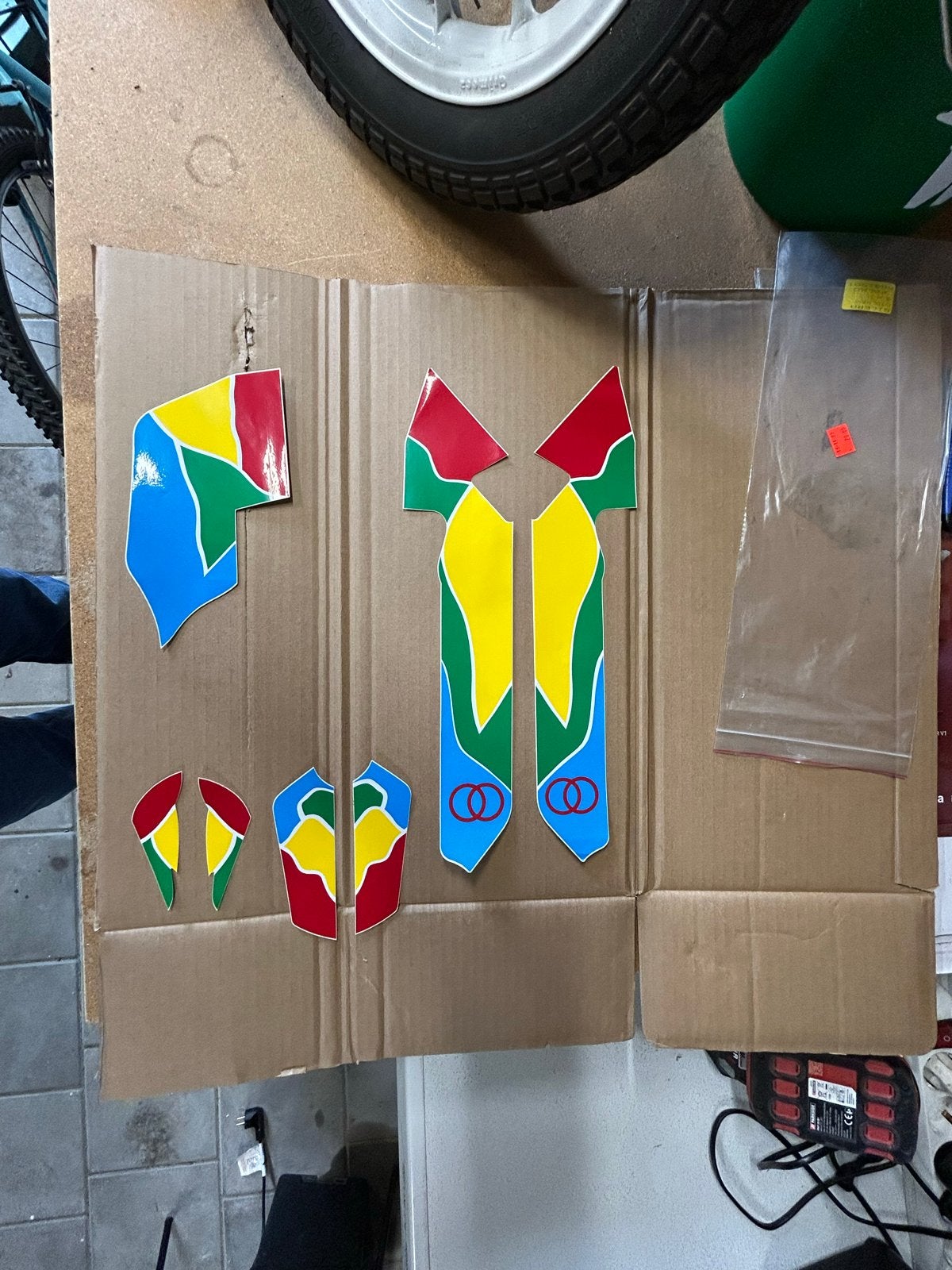 Falko NR81901 Citta Funny Stickerset - Origineel incompleet, Ophalen of Verzenden, Nieuw, Gilera