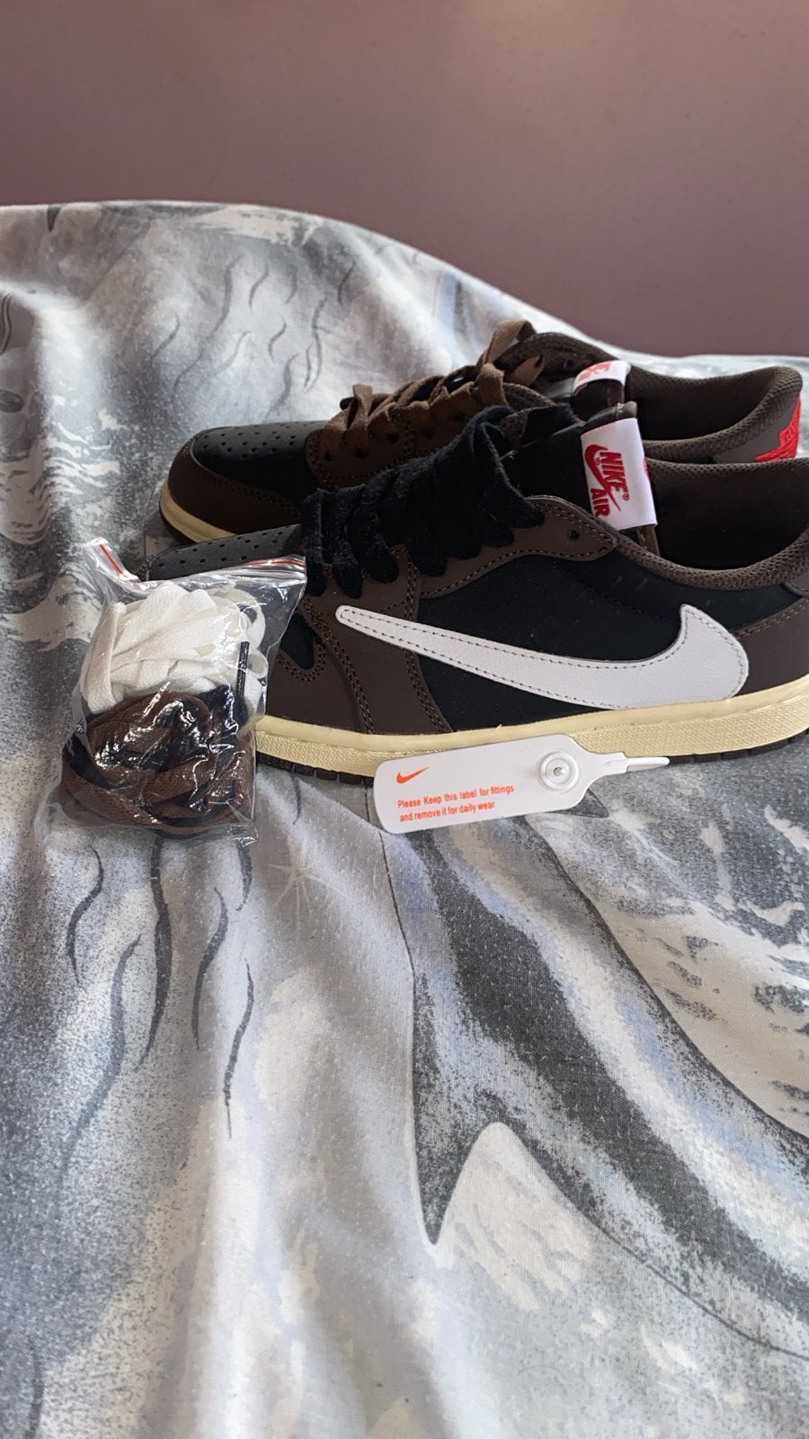 Nike Jordan 1 Low Travis Scott Reverse Mocha, Ophalen of Verzenden, Nieuw, Bruin, Sneakers of Gympen