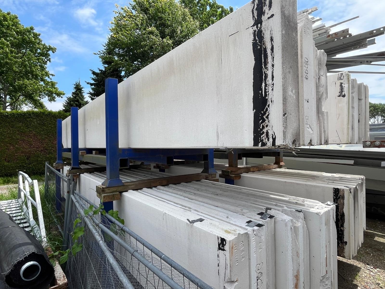 Gasbeton Brandpanelen - 72 stuks - 660x75x15 cm € 50,00 p/st, Zakelijke goederen, Machines en Bouw | Kranen en Graafmachines, Ophalen