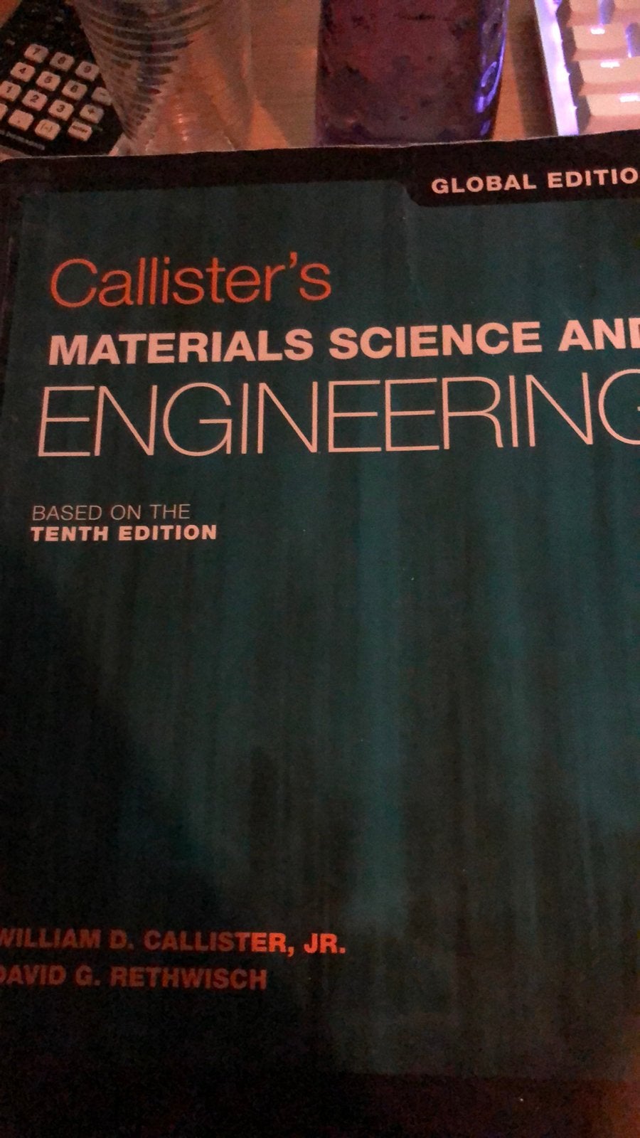 Callisters materials science, Ophalen of Verzenden, Zo goed als nieuw