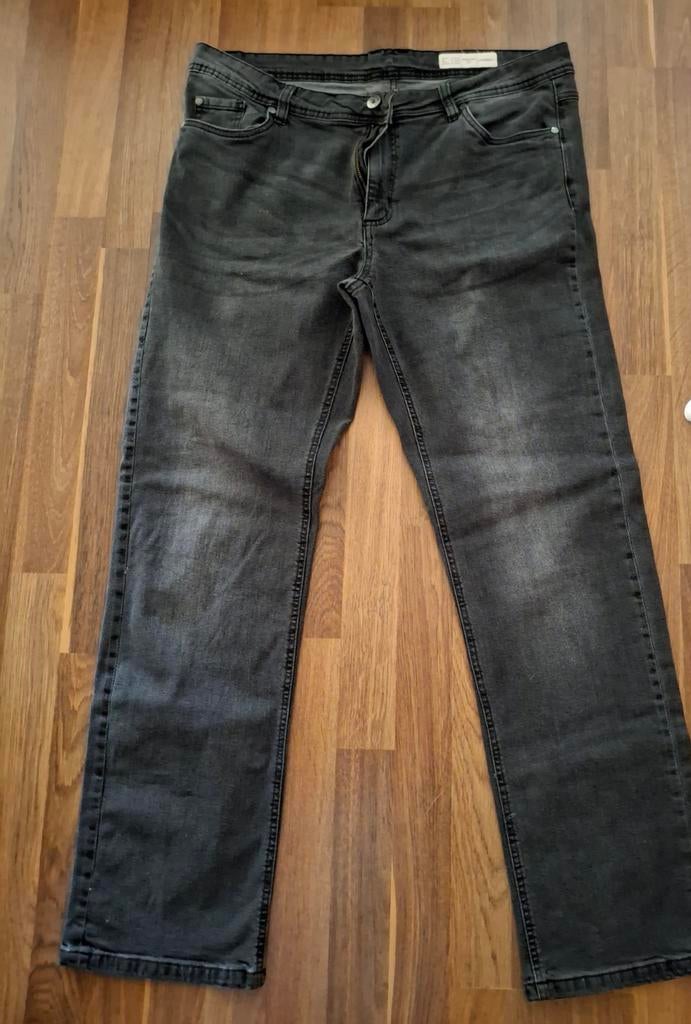 LIVERGY Straight Fit Jeans - Donkergrijs (W44/L34), Ophalen of Verzenden, Gedragen, LIVERGY, W40 - W42 (confectie 56/58)