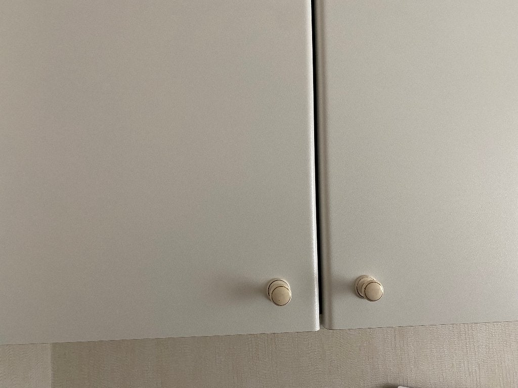 19 Porseleinen deur knopjes, Ophalen, Gebruikt
