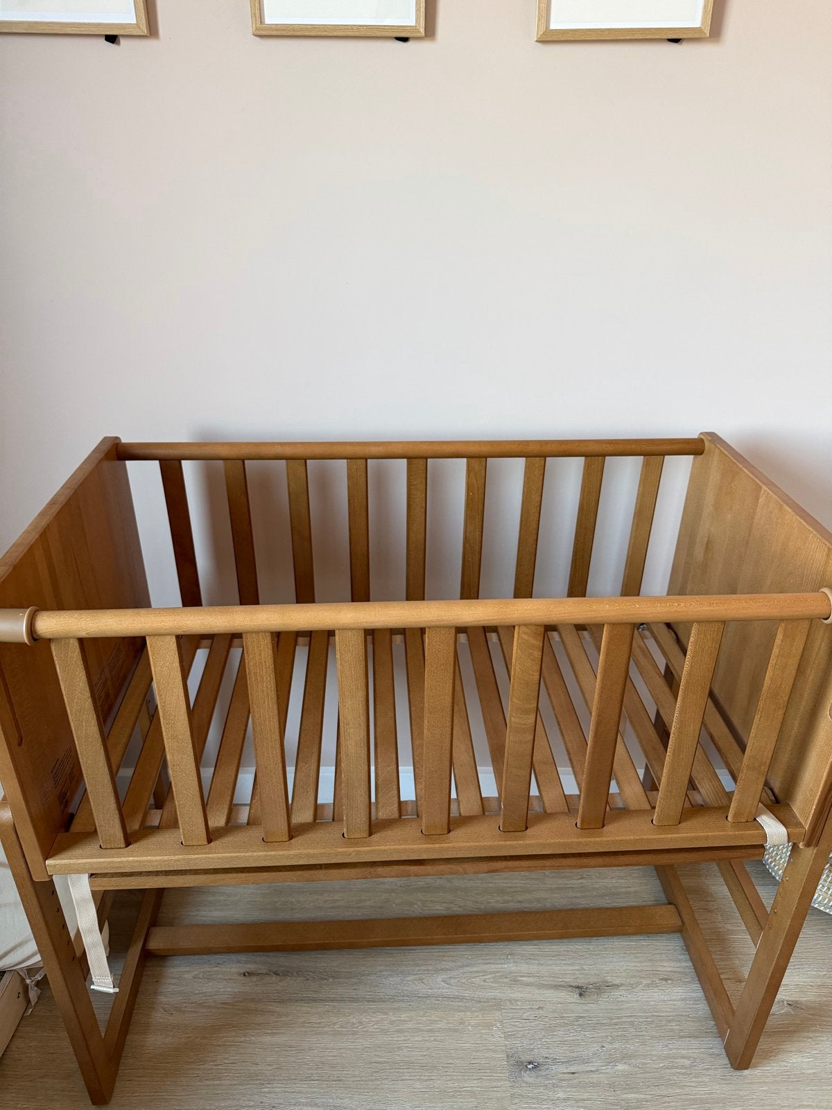 Wooden Petite Amelie baby co sleeper, Ophalen, Zo goed als nieuw, Wieg