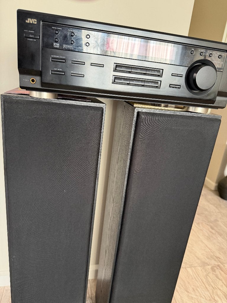 Receiver JVC RX-6010R evt met boxen., Ophalen, JVC, Zo goed als nieuw, 60 tot 120 watt