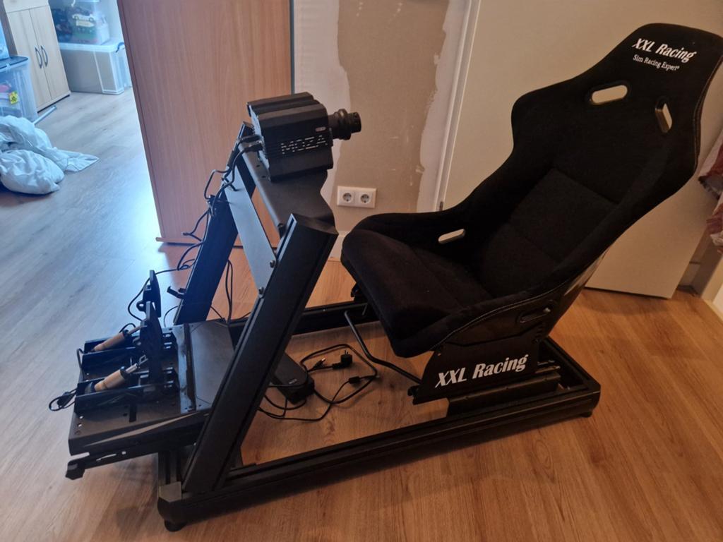 Complete Moza Racing Rig: R12, CRP2 Pedalen, FSR12 Stuur, Spelcomputers en Games, Ophalen of Verzenden