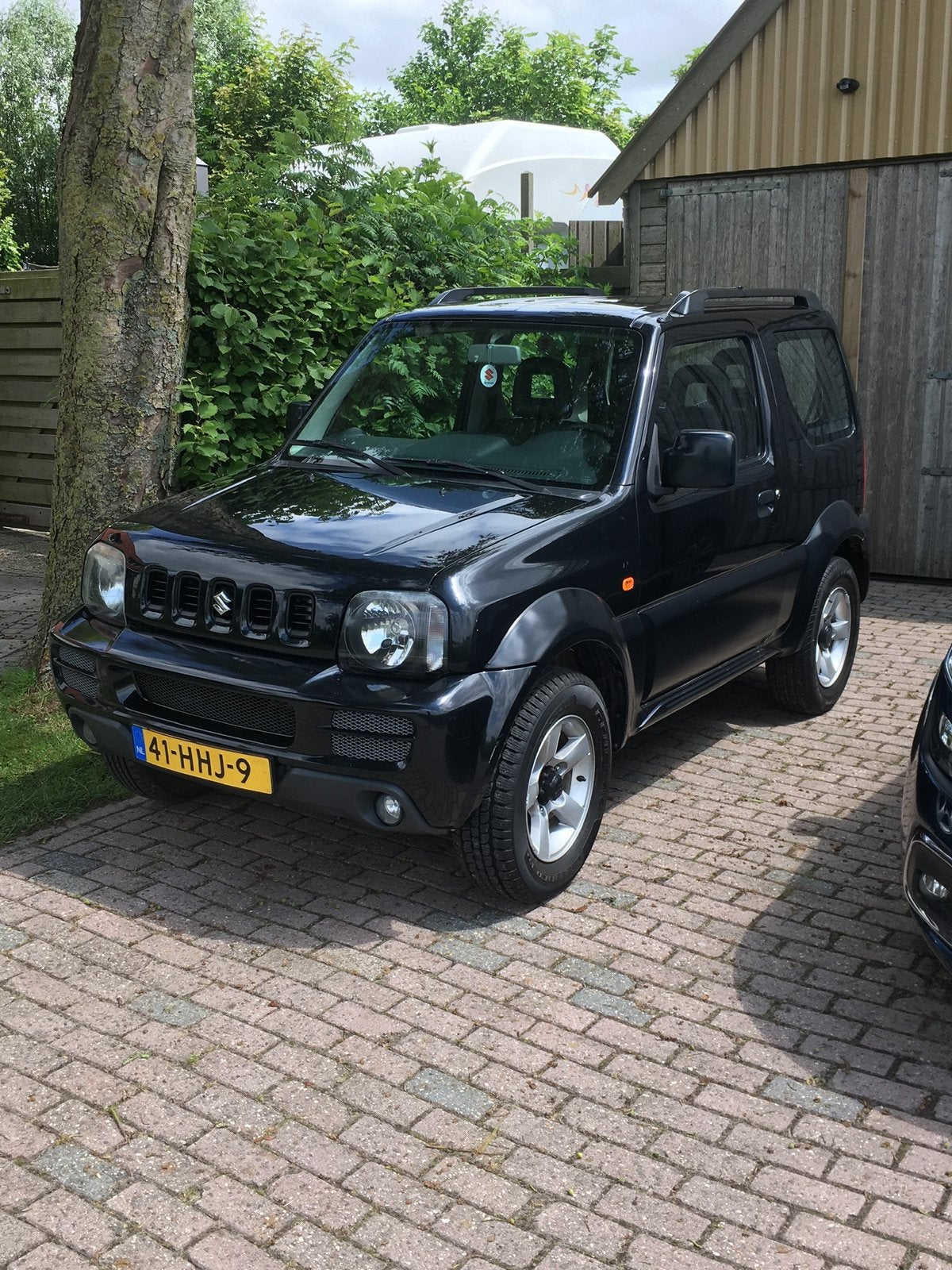 Suzuki Jimny 1.3 4WD 2008 Zwart, 40 €/maand, 4 stoelen, Zwart, Particulier