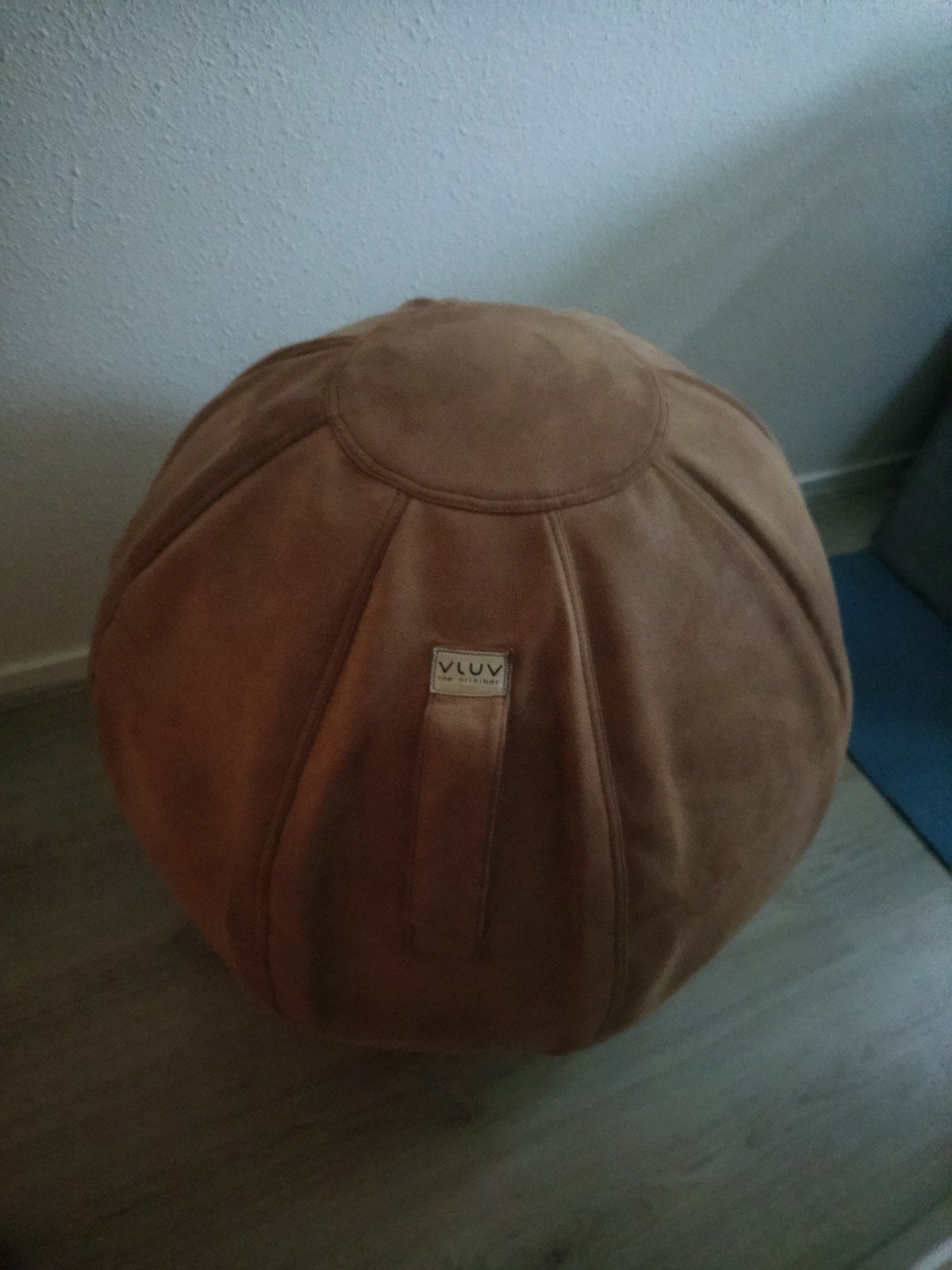 Vluv zitbal / ergonomische zitbal - Bruin cognac, Bruin, Ophalen of Verzenden, Zo goed als nieuw, Ergonomisch, Modern