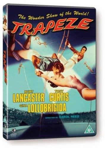 DVD TRAPEZE GINA LOLLOBRIGIDA TONY CURTIS BURT LANCASTER, Verzenden, Alle leeftijden, Zo goed als nieuw, 1940 tot 1960