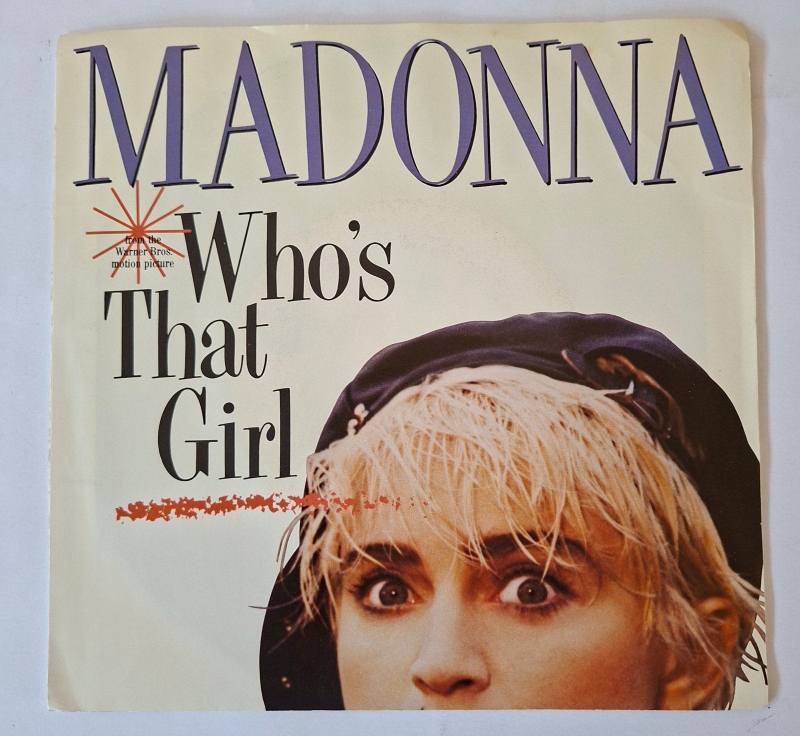 Madonna         Who's That Girl, Gebruikt, 7 inch, Ophalen of Verzenden, Pop