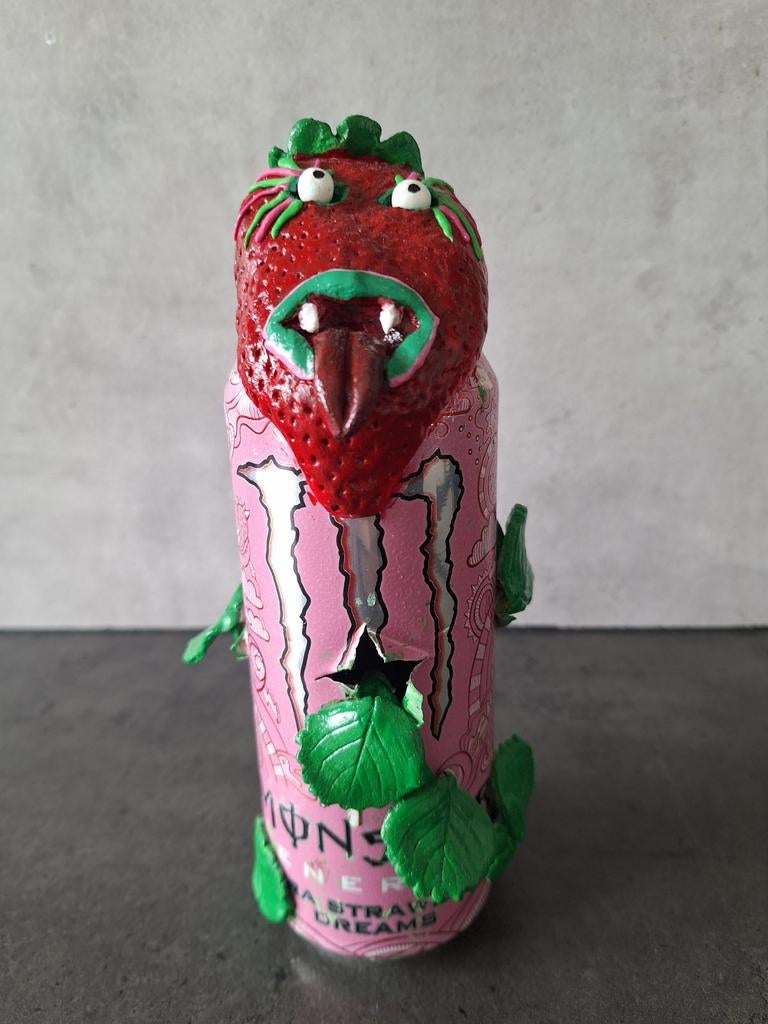 Aardbei Monster Blik, Ophalen of Verzenden