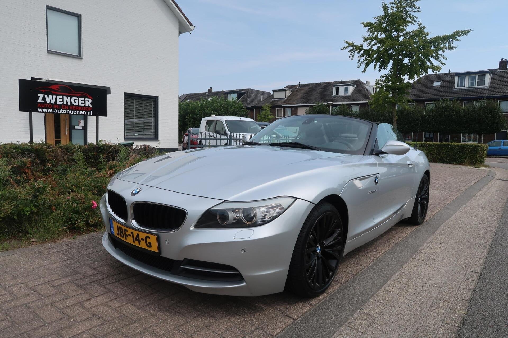 BMW Z4 Roadster sDrive28i Aut 245PK|CARPLAY|NAVIGATIE|CAMERA, Auto's, BMW, Euro 5, Gebruikt, Zwart, 4 cilinders
