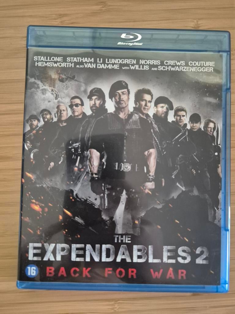 The Expendables 2 Blu-ray - Actievolle film, Cd's en Dvd's, Blu-ray, Ophalen of Verzenden, Gebruikt, Actie