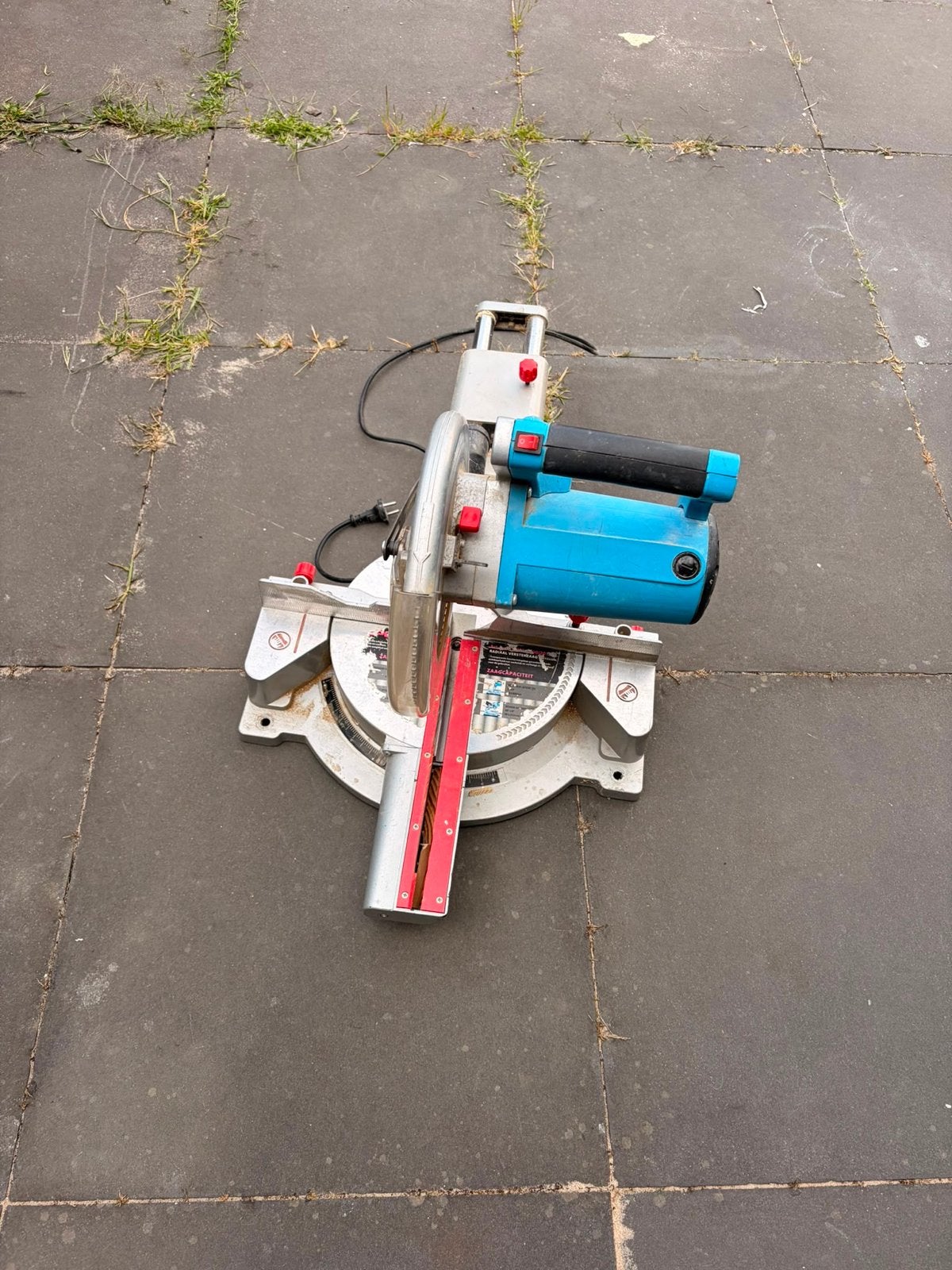 Topcraft Afkortzaag, Doe-het-zelf en Verbouw, Gereedschap | Zaagmachines, Ophalen, Gebruikt, 600 tot 1200 watt, Afkortzaag