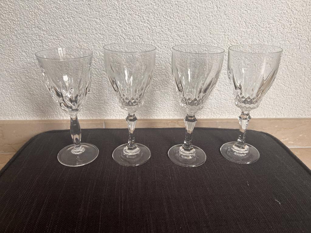 kristellen wijnglazen, Antiek en Kunst, Antiek | Glas en Kristal, Ophalen of Verzenden