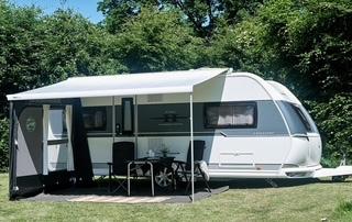 Caravan tent voor aan de luifel, Ophalen, Nieuw