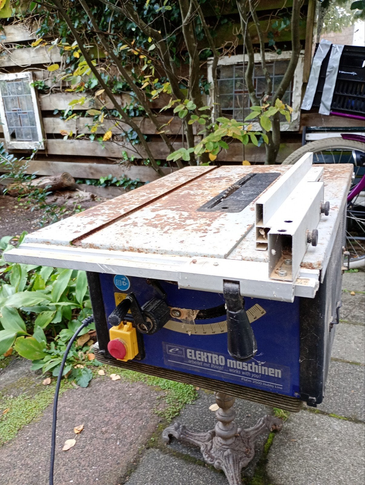 Gebruikte Cirkelzaag - Elektro Maschinen PSEM 2500, Elektro Maschinen, Gebruikt, Cirkelzaag, 600 tot 1200 watt