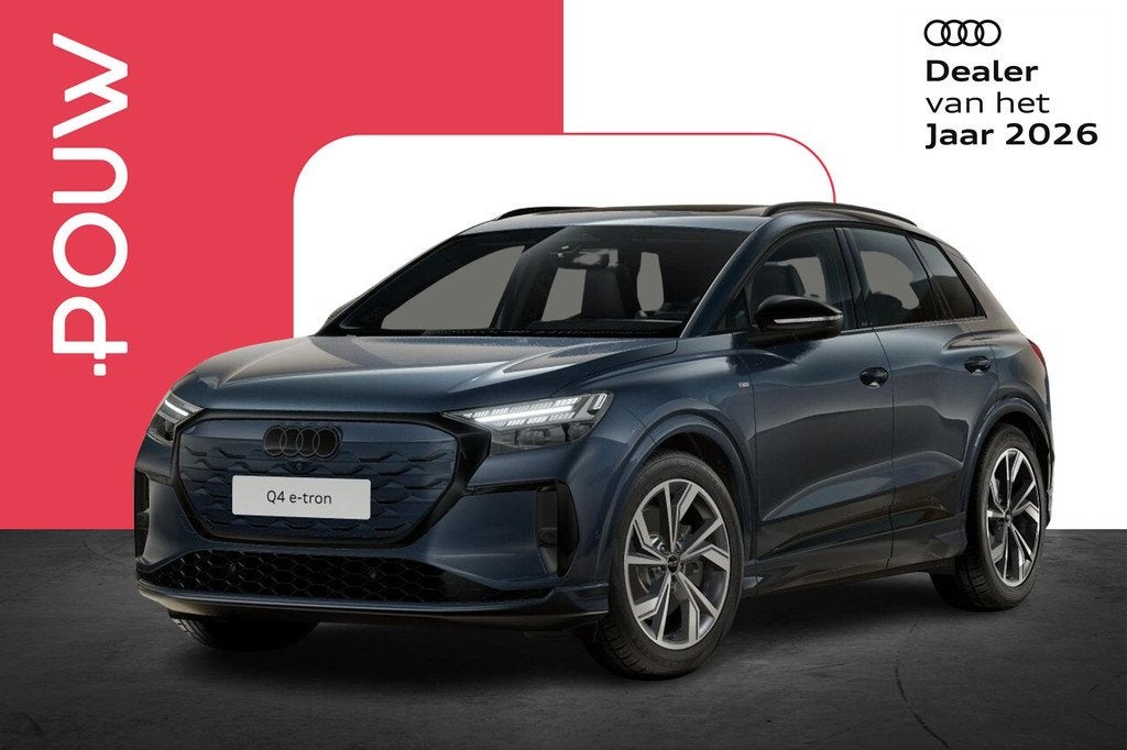 Audi Q4 e-tron 286pk S Edition Performance 82 kWh | Tech Plu, Auto's, Audi, Automaat, 12 maanden, Achterwielaandrijving, 510 min