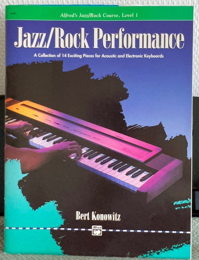 Jazz/Rock Performance deel 1 en 2 - Piano/Keyboard, Verzenden, Les of Cursus, Zo goed als nieuw, Keyboard