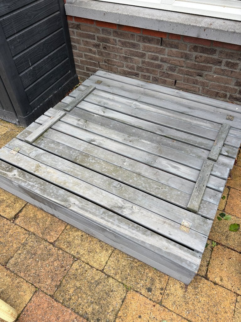 Ombouw zandbak, Ophalen, Gebruikt