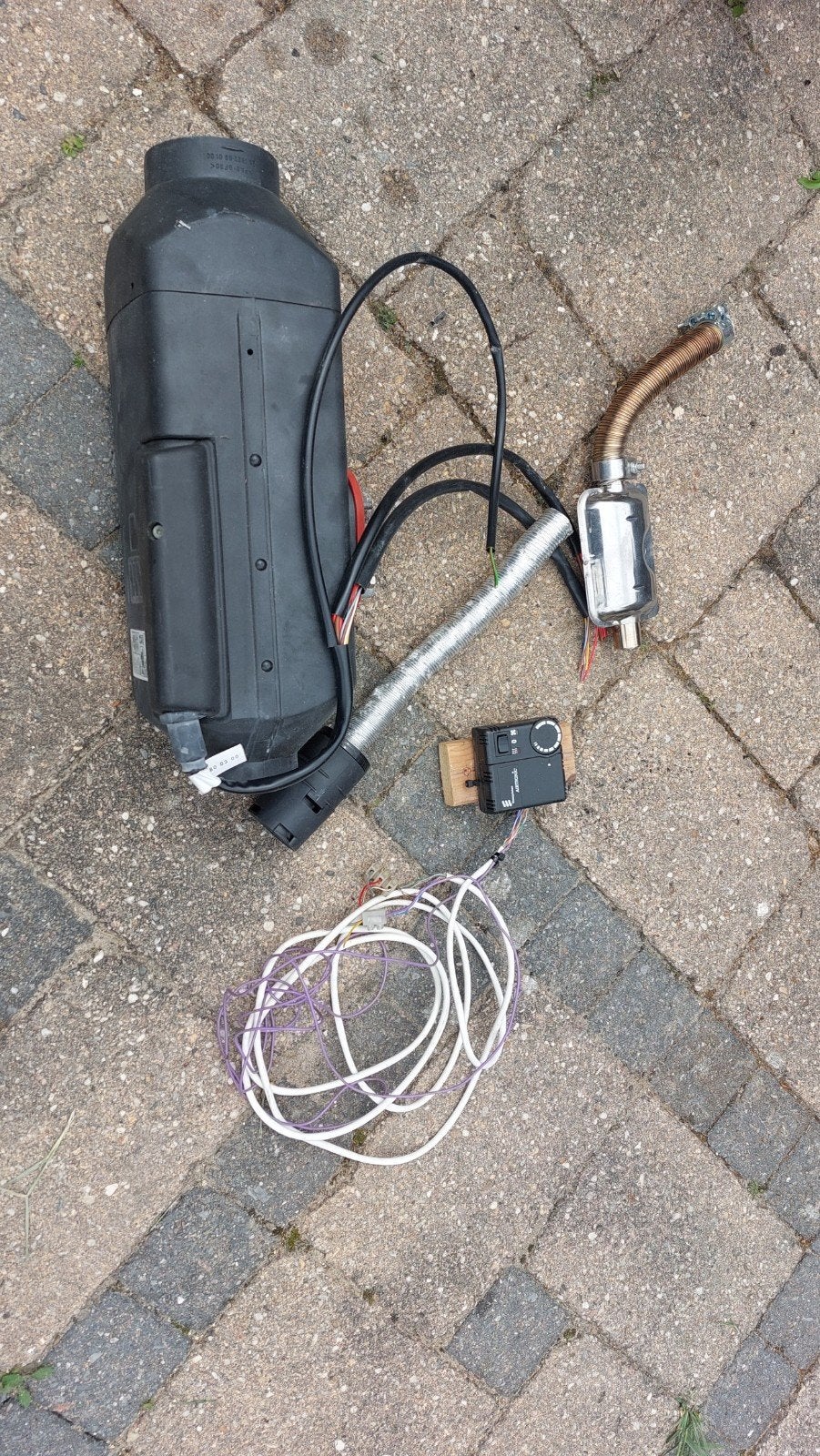 Eberspacher dieselkachel voor onderdelen (ventilator defect), Ophalen of Verzenden, Gebruikt