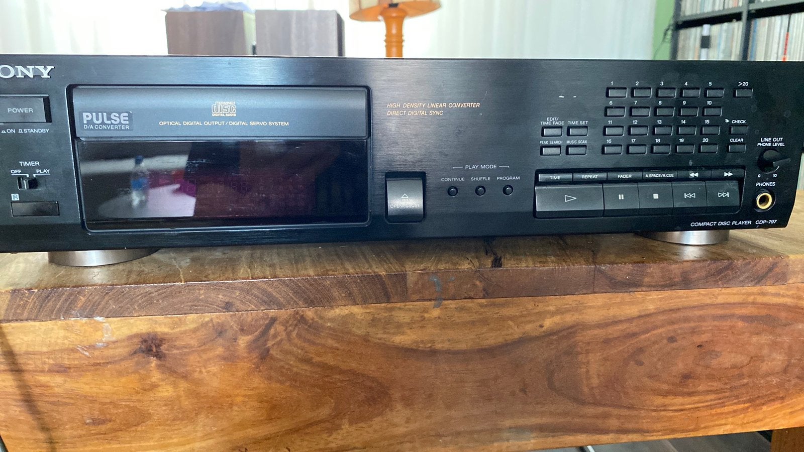 Sony CDP-797 cd speler, Audio, Tv en Foto, Cd-spelers, Ophalen, Gebruikt, Sony