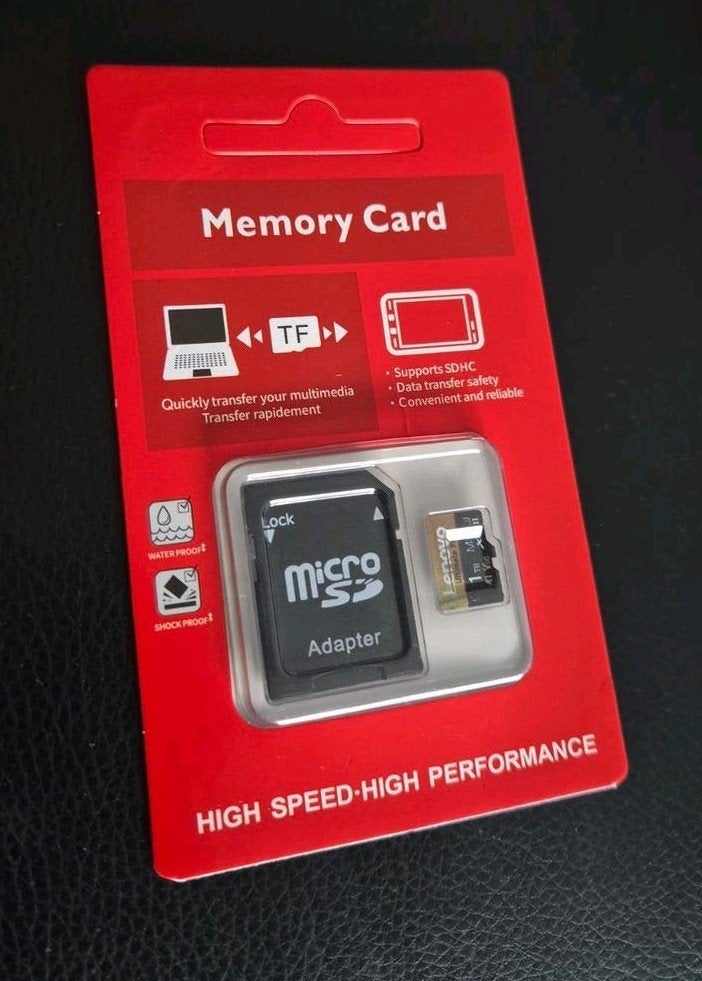 Lenovo 1TB MicroSD Geheugenkaart met Adapter - Nieuw, Audio, Tv en Foto, Ophalen, 1 TB of meer, Nieuw, Röntgenbestendig