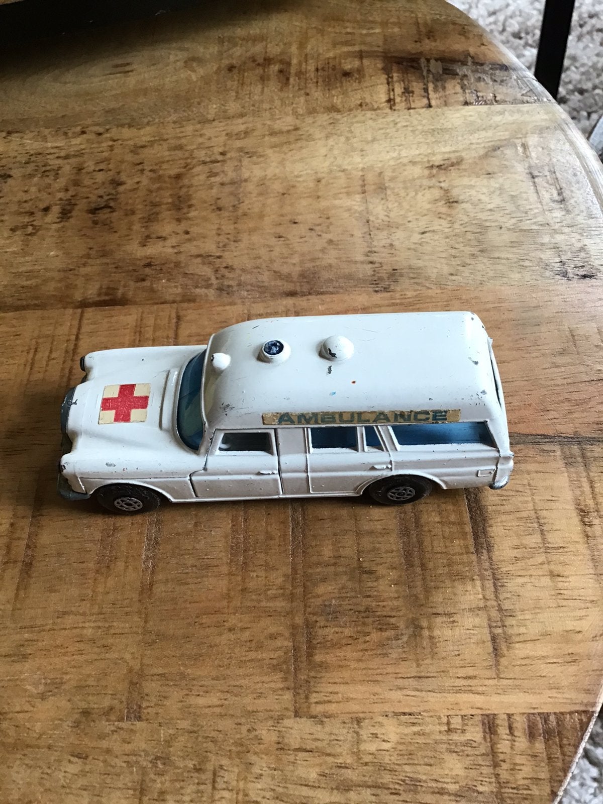 Matchbox K26 Ambulance, Ophalen of Verzenden, Gebruikt, Overige merken