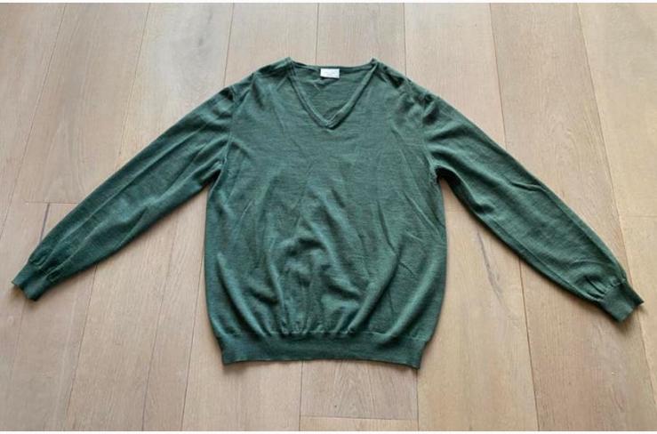 Profuomo wol xl nieuwstaat merino, Ophalen of Verzenden, Zo goed als nieuw, Maat 46/48 (XL) of groter, Groen